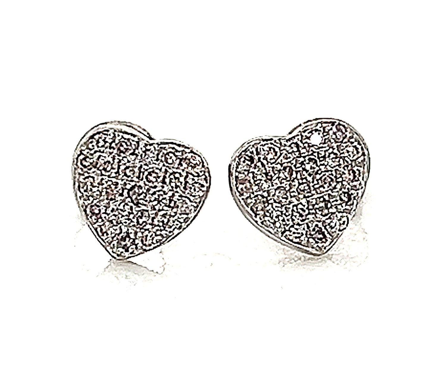 14K WG 0.20 RD TCW HEART SHAPE