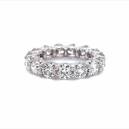 4.69 Cts Natural Diamond Round Eternity Band