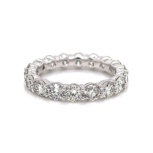 3.70 Cts Natural Diamond Round Eternity Band