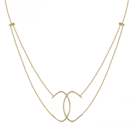 14k Gold Diamond Necklace