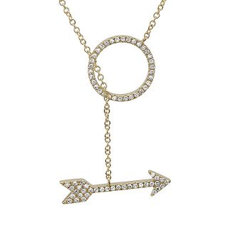 14k Gold Diamond Necklace