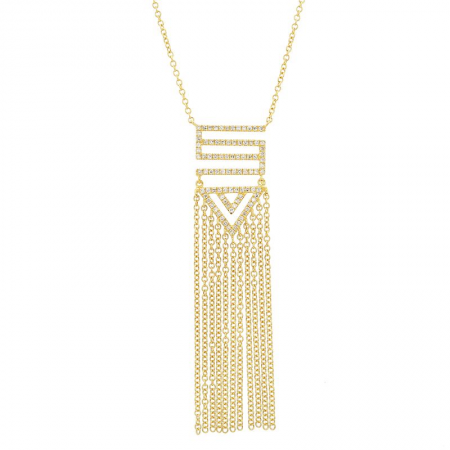 14k Gold Diamond Necklace