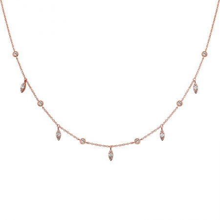 14k Gold Diamond Necklace