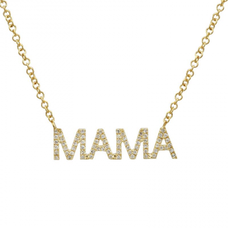 14k Gold Diamond Necklace